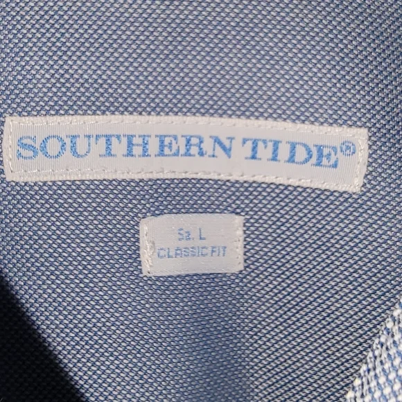 Southern Tide Men's Size Large Classic Button Down collar shirt - Picture 6 of 7